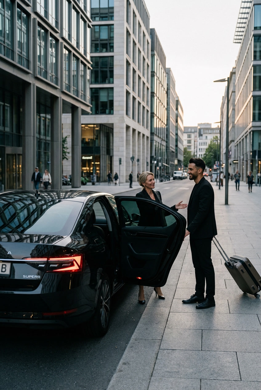 Service de chauffeur premium à Strasbourg
